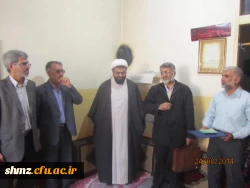 بازدید  آقای عسکری و شهرانی مدیر کل امور ایثارگران و جانبازان دانشگاه فرهنگیان  2