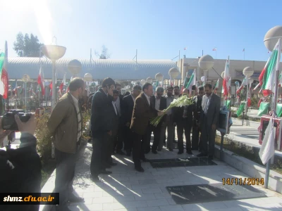 بازدید روز شنبه موزخ93/11/18 دکتر مهرمحمدی از پردیس شهید مطهری