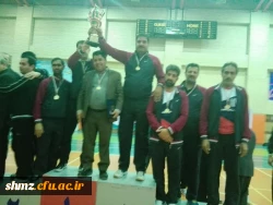 کسب رتبه اول والیبال  جام کارکنان  و هیئت علمی از بین کل پردیسهای کشور  4