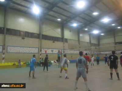 مسابقات والیبال به مناسبت گرامیداشت ماه مبارک رمضان