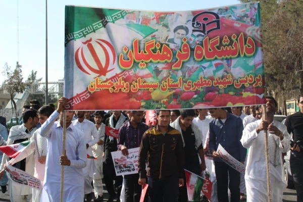 راهپیمایی باشکوه 13 آبان 11