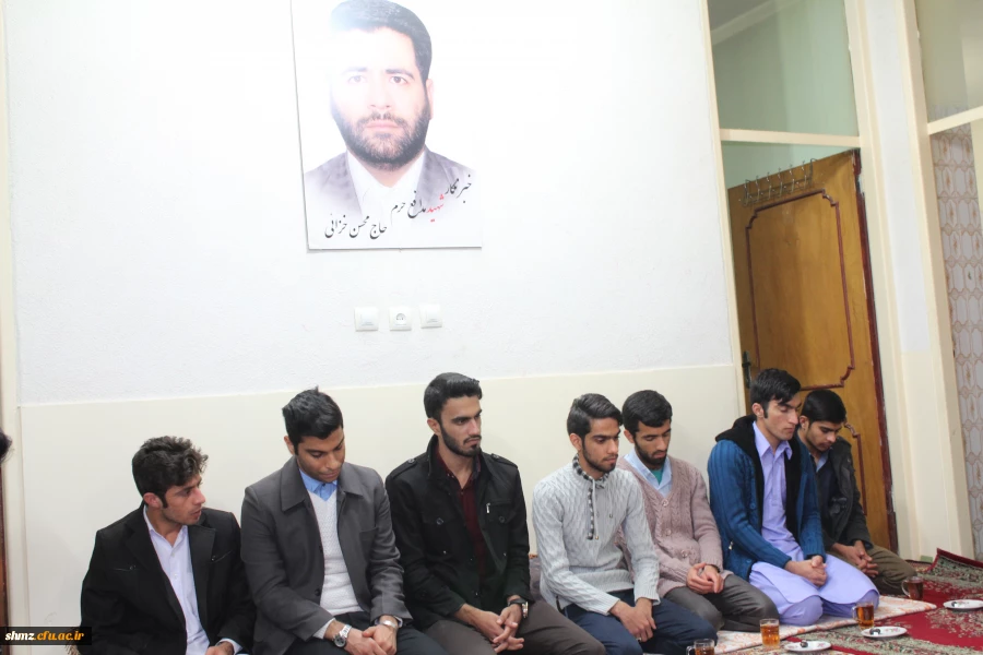 دیدار با خانواده شهید خزایی اولین خبرنگار شهید مدافع حرم 2