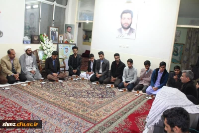 دیدار با خانواده شهید خزایی اولین خبرنگار شهید مدافع حرم