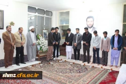 دیدار با خانواده شهید خزایی اولین خبرنگار شهید مدافع حرم 3