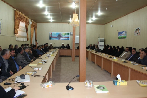 جلسه معارفه سرپرست جدید پردیس شهید مطهری 3