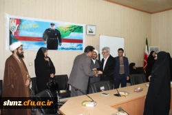 جلسه معارفه سرپرست جدید پردیس شهید مطهری