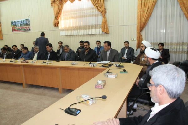 جلسه معارفه سرپرست جدید پردیس شهید مطهری 6