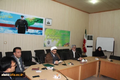 جلسه معارفه معاون آموزشی، پژوهشی و فرهنگی پردیس شهید مطهری
