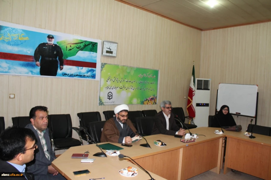 جلسه معارفه معاون آموزشی، پژوهشی و فرهنگی پردیس شهید مطهری
 2