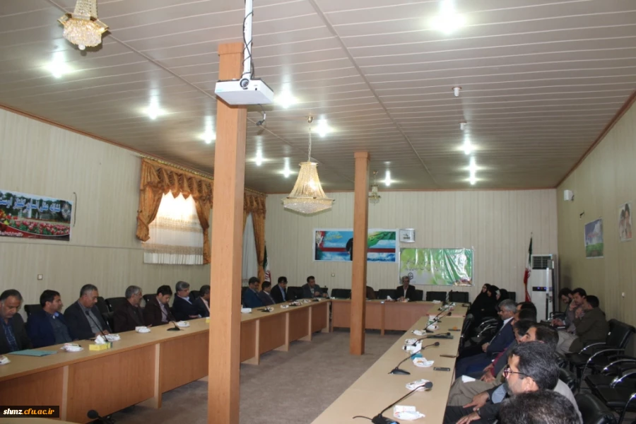 جلسه معارفه معاون آموزشی، پژوهشی و فرهنگی پردیس شهید مطهری
 4