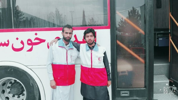 اهدای خون توسط کارکنان و دانشجویان پردیس