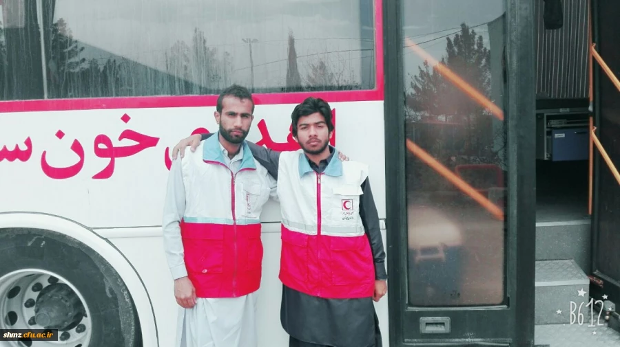 اهدای خون توسط کارکنان و دانشجویان پردیس