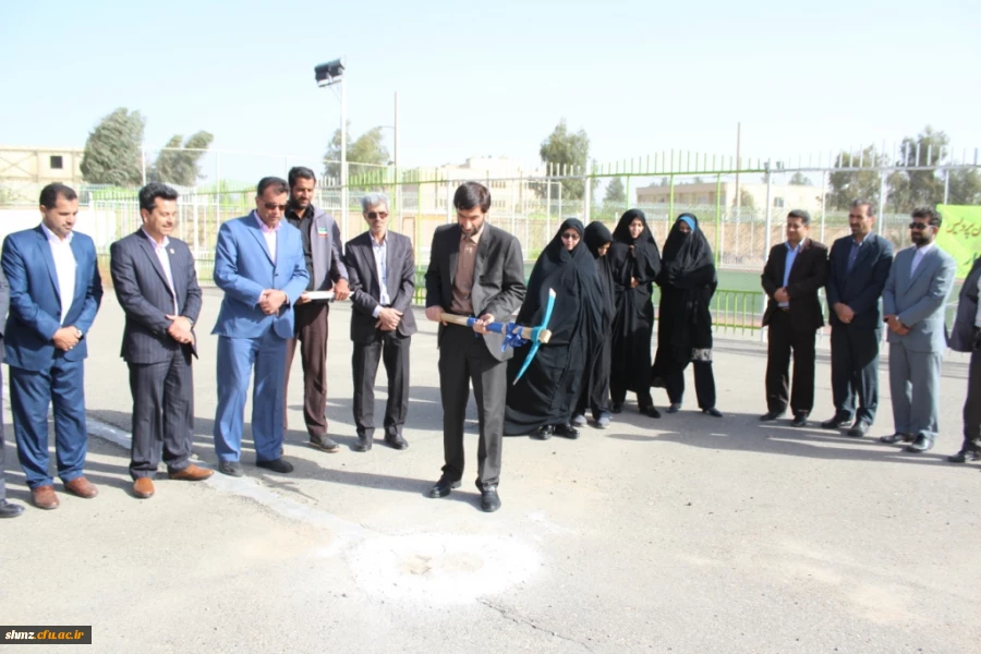 مراسم کلنگ زنی اولین خوابگاه متاهلین  دانشگاه فرهنگیان در کل کشور