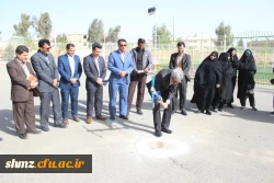 مراسم کلنگ زنی اولین خوابگاه متاهلین  دانشگاه فرهنگیان در کل کشور