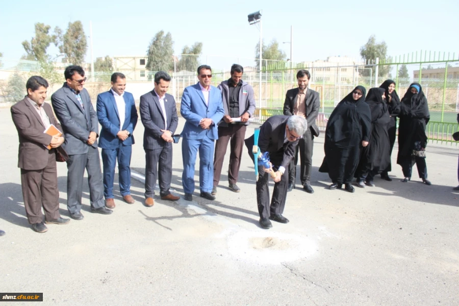 مراسم کلنگ زنی اولین خوابگاه متاهلین  دانشگاه فرهنگیان در کل کشور