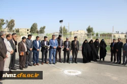 مراسم کلنگ زنی اولین خوابگاه متاهلین  دانشگاه فرهنگیان در کل کشور