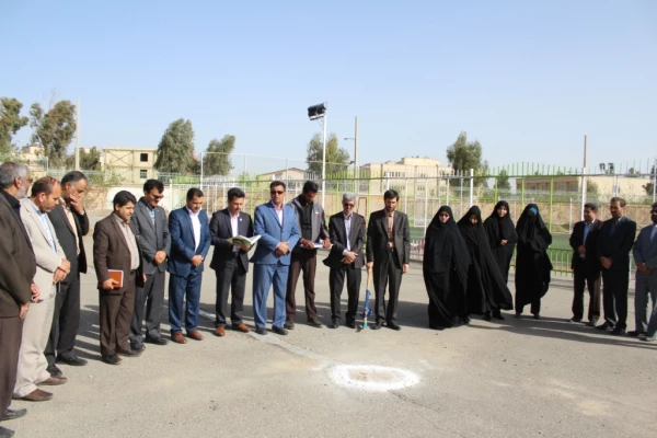 مراسم کلنگ زنی اولین خوابگاه متاهلین  دانشگاه فرهنگیان در کل کشور