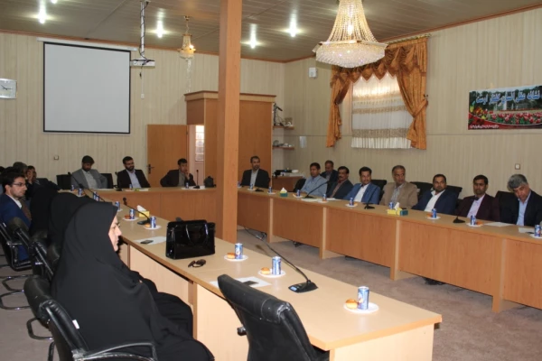 دیدار همکاران پردیس های شهید مطهری، رسالت و مدیریت استانی با مسئول محترم دفتر نهاد رهبری و مسئولین دانشگاه فرهنگیان استان