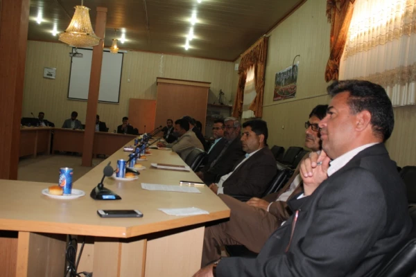 دیدار همکاران پردیس های شهید مطهری، رسالت و مدیریت استانی با مسئول محترم دفتر نهاد رهبری و مسئولین دانشگاه فرهنگیان استان