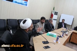 جلسه هم اندیشی اساتیدهیات علمی دانشگاه فرهنگیان استان با اعضاء شورای معاونین ومدیر کل آموزش وپرورش استان