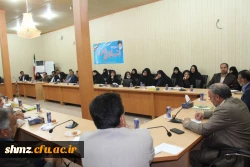 جلسه هم اندیشی اساتیدهیات علمی دانشگاه فرهنگیان استان با اعضاء شورای معاونین ومدیر کل آموزش وپرورش استان