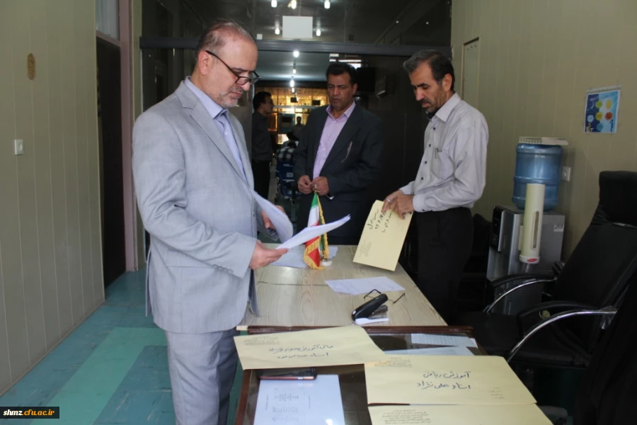 بازدید جناب آقای دکتر صفری مدیر کل محترم آموزش دانشگاه فرهنگیان 4