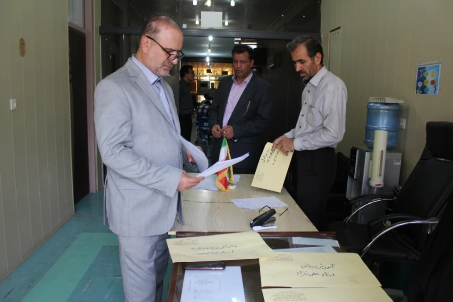 بازدید جناب آقای دکتر صفری مدیر کل محترم آموزش دانشگاه فرهنگیان 4