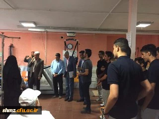 ادای احترام به شهدای مدافع حرم  و عیادت از بیماران و معلولین آسیب نخاعی  دانشجویان اعزامی به جشنواره ورزشی دانشگاه فرهنگیان به همراه  مسئولین دانشگاه فرهنگیان اراک