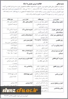 اطلاعیه دروس معرفی به استاد