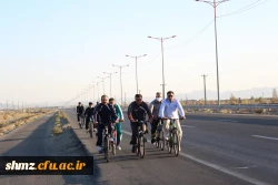 همایش دوچرخه سواری اساتید و کارکنان پردیس شهید مطهری  به مناسبت هفته تربیت بدنی 4