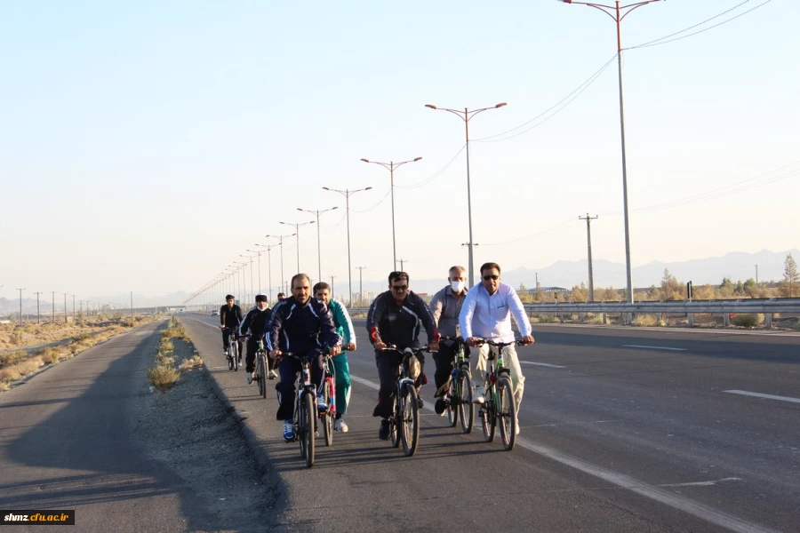 همایش دوچرخه سواری اساتید و کارکنان پردیس شهید مطهری  به مناسبت هفته تربیت بدنی 4