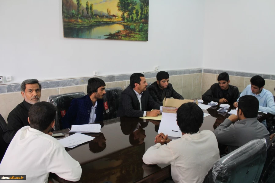 برگزاری انتخابات شورای صنفی و رفاهی پردیس شهید مطهری زاهدان  6