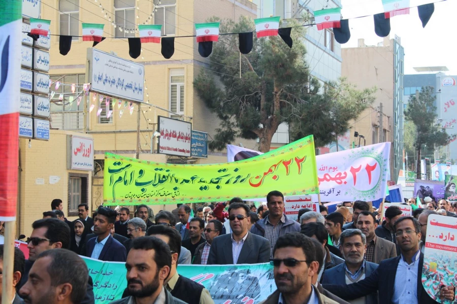 راهپیمایی باشکوه یوم الله 22 بهمن