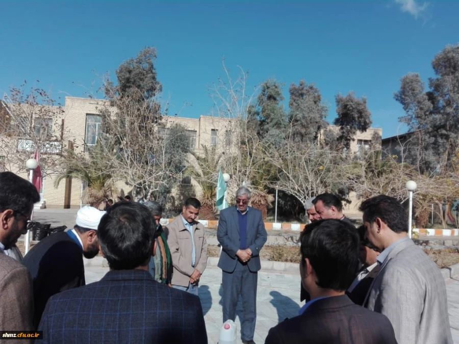 غباررویی مزار شهید گمنام  پردیس به مناسبت روز دانشجو 3