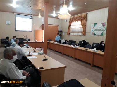 جلسه ویدیو کنفرانس درخصوص چگونگی برگزاری کلاسهای مجازی با حضور مسئولین پردیس رسالت، شهید مطهری و مدیران گروه 