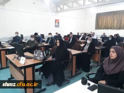 برگزاری جلسات گروه های آموزشی در خصوص  چگونگی برگزاری امتحانات پایان ترم 